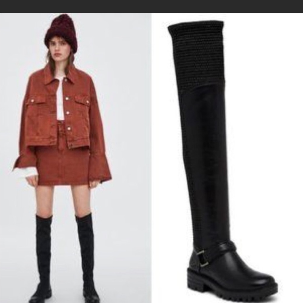 Kendall & Kylie Emmett 2 over the knee boots - Size 6.5